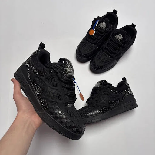 1854 Trainer-Sneaker Schwarz